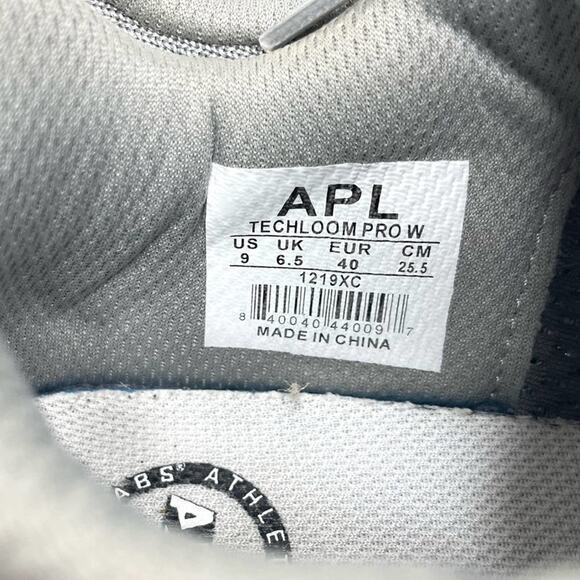 APL TechLoom Pro Women's Sz 9 Metallic Silver Running Activewear Gym Shoes - Picture 11 of 14